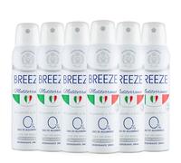 BREEZE | Déodorant en spray méditerranéen, 6 x 150 ml
