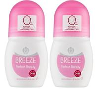 BREEZE | Déodorant Roll On Perfect Beauty, 1 x 50 ml (Lot de 2)