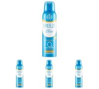 BREEZE | Déodorant Spray Blue, 1 x 150 ml (Lot de 4)