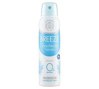12x Breeze Freschezza Talcata Deodorante Spray, Spray Déodorant Talcum Talcum, 0% Alcool. 150 ML + polpa Gourmet italien 400g