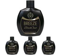 BREEZE | Déodorant Squeeze BlackOud, 1 x 100 ml (Lot de 4)