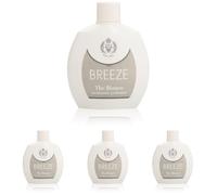 Breeze Deodorant Squeeze THE BIANCO 100ml NO GAS (Lot de 4)
