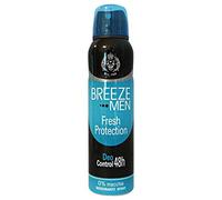 Breeze Lot de 6 Déodorant Spray Men Fresh Protection 150 ml. Soin du corps
