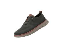 Breeze Men's Lightweight Mesh Casual Dress Sneakers, Soft Sole Business Casual Shoes for Travel, Office, Daily Wear (Military Green,47)