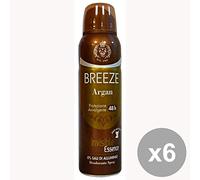 BREEZE Set 6 Déodorant Spray Argan 150 ml Soins du corps