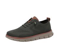 Breeze Shoes for Men, Lightweight Breathable Casual Oxfords, Comfortable Mesh Dress Sneakers for Walking & Business Travel (Military Green,39)