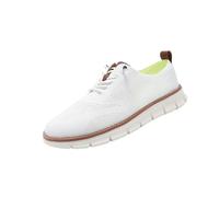 Breeze Shoes for Men, Running Shoes, Business Casual Lightweight Oxford Sneakers (White,40)
