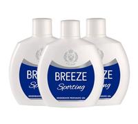 Breeze Squeeze Déodorant Unisexe 48H 100 ml (3, Breeze Déodorant Sporting)