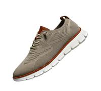 Breeze Urban Chaussures pour homme, chaussures Breeze, Wearbreeze, chaussures urbaines, confort ultime et StilBreeze Wearbreeze, chaussures à enfiler avec soutien de la voûte plantaire, Kaki - A, 42