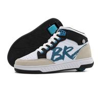 Breezy Rollers Chaussures à roulettes garçons SKATER BLUE Blanc 32