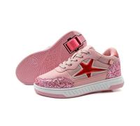 BREEZY ROLLERS Chaussure à Roulettes Star Rose - Chaussures à roulettes Heelys 37
