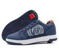 BREEZY ROLLERS Chaussures à roulettes pour enfants - Chaussures à roulettes pour enfants - Chaussures de route pour enfants - Patins à roulettes en quelques secondes - Système de clic breveté -