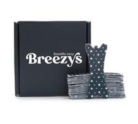 Breezys Bandes nasales | Joli ruban respiratoire pour un meilleur sommeil, solution anti-ronflement, soulagement de la congestion nasale - Extra résistant et confortable | 25 carats (nuit étoilée)