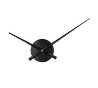 Bref bricolage grandes aiguilles d'horloge mécanisme à quartz grandes aiguilles d'heure accessoires for horloge murale 3D autocollant décoration de maison moderne Pour Salon, Cuisine, Chambre(T4651 Bl