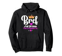 Bref J'ai 20 Ans Pour La Deuxième Fois 40 ans Anniversaire Sweat à Capuche