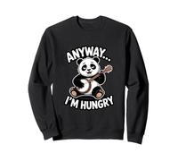 Bref, J'Ai Faim en Train de Jouer à Guitar Panda Sweatshirt