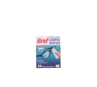 Bref Lingettes Nettoyantes Lunettes 20uts