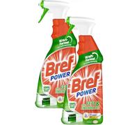 Bref Power Lot de 2 bouteilles de produit dégraissant en spray 2 x 750 ml