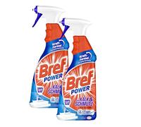 Bref Power Lot de 2 sprays anti-calcaire pour une propreté hygiénique (2 x 750 ml)