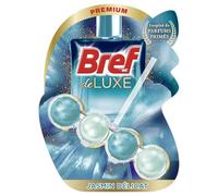 Bref – Bloc WC Jasmin Délicat – 4 éléments actifs, anti-calcaire – 1 bloc (50 g)