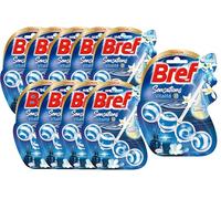 Bref WC - Lot de 10 Bloc WC Sensations de Vitalité - Avec des Huiles Essentielles - Bloc WC - Parfum WC - Formule Anti-Calcaire - Produit Nettoyant WC - Pour des Toilettes Propre & Brillante
