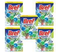 Bref WC Power Activ' Boost Pin - 1 Bloc WC (50g) - Produit Nettoyant WC - Anti calcaire Mousse Nettoyante