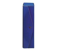 Brefiocart 020e7614.BS Cartable projets avec boutons, bleu foncé, Dos 8, 25 x 35 cm