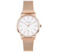 Breil Avery EW0515 Montre pour Femme avec Cadran Blanc et Mouvement à Quartz 3 Aiguilles et Acier Inoxydable IP coloré, Bracelet