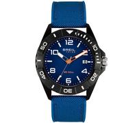 BREIL Black Horizon EW0837 - Homme - 42 mm - Analogique - Quartz - Verre minéral