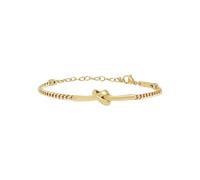 Breil Bracelet B&ME pour femme en acier inoxydable de couleur or, avec fermoir mousqueton, longueur : 22 cm, TJ3340, Eine Grösse, Acier inoxydable, Pas de gemme