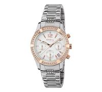 Breil C'est Chic, Chronographe C'est Chic Femme, Silber-Weiß-Rosé, EW0426
