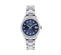 Breil Classic Elegance Women's Time-Only Watch with Blue Background EW0723 Steel with Crystals