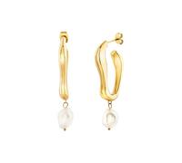 BREIL Collection ALCHEMY, Femme en Acier, Perles Naturelles, Bijou Idées Cadeau Femme, Taglia unica, Acier, perles naturelles, Pas de gemme