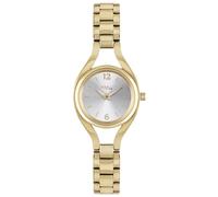 Breil, Collection Elettra, Montre Femme en Acier, Mouvement à Quartz Seulement Temps, avec Cadran Unicolore, Fermeture déployante avec Boutons, boîtier 30 mm, Or, Moderne