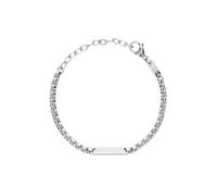 Breil, Collection Gem Lot de 3 bagues pour femme en acier IP Gold, ornées de cristaux blancs en forme de coeur, taille 14, idée cadeau femme, 18, Acier coloré, Cristal