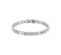 Breil Collier et Bracelet pour Homme - Acier Inoxydable Poli avec Pendentif en Acier Inoxydable et Diamant Noir