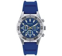 Breil Men's Sprintter Men's Dial Overourse Blue Collor Movement Chrono Quartz and Polyuréthane Blue Kingy TW1999