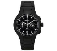 Breil - Montre Collection New One Sport Mouvement CHRON pour Homme, Noir, Taille Unique