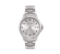 BREIL Montre pour homme, collection Kai, mouvement quartz, étanche jusqu'à 50 mètres, idées cadeaux pour homme, argent, Tendance, décontracté