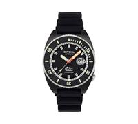 BREIL Montre pour homme, collection Manta 100 automatique, mouvement automatique, étanche jusqu'à 1 000 mètres, idées cadeaux pour homme, Noir , 44, Tendance, décontracté