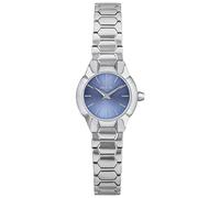 Breil New One TW1913 Montre à Quartz pour Femme Cadran Bleu Mouvement à Quartz Bracelet en Acier argenté, argenté, 24, Moderne, décontracté