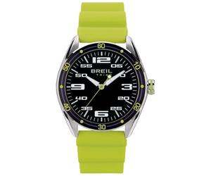 Breil Orologio Uomo Score Verde Tribe, Vert Fluo/Noir, Taille Unique, Sangle