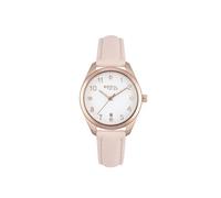 Breil Time of Love EW0700 Montre pour Femme de Couleur Rose avec Bracelet en Cuir, étanchéité : 5 Bar, diamètre du boîtier : 30 mm, Rose, lanière