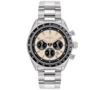 BREIL Vanguard TW2109 - Homme - 43 mm - Analogique - Quartz - Verre minéral