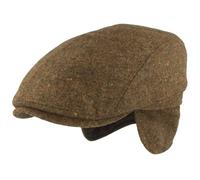 Breiter Bonnet d'hiver pour homme avec cache-oreilles dépliables et protection auriculaire Kappe doux pour la peau, 56