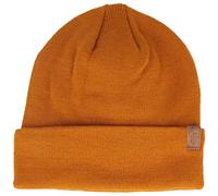 Breiter Bonnet d'hiver tricoté avec doublure douce en Thinsulate - Taille unique, ocre, taille unique