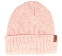 Breiter Bonnet Tricoté Beanie Tricot Bonnet d'hiver avec Doublure Douce en Polaire Thinsulate™ & Bord de 7 cm - pour Homme et Femme - Rose - Taille Unique