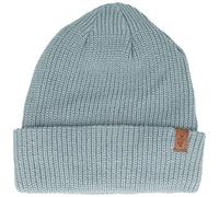 Breiter Bonnet Tricoté Beanie Tricot Bonnet d'hiver avec Doublure Douce en Polaire Thinsulate™ & Bord de 7 cm - pour Homme et Femme - Bleu -Taille Unique