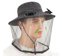 Breitkrempiger Solar Ventilator Hut - UPF50+ Sonnenschutz Netz Hut | Outdoor Anglerhut Wandern Camping Reise | Belüfteter Sonnenhut Herren Damen Sommer Outdoor