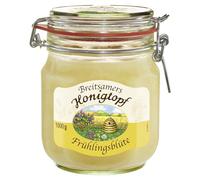 Breitsamer Pot de miel - Fleur de printemps - 1 000 g - Miel de fleurs de printemps crémeux et délicat dans un verre à étrier traditionnel de qualité apiculteur éprouvée (1 x 1 kg)